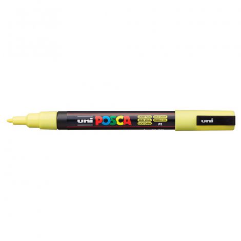 Marker Posca PC-3M, Żółty pastelowy